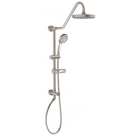 CHESTERFIELD LEATHER 1.8 GPM Kauai Brushed-Nickel Shower System CH2635207